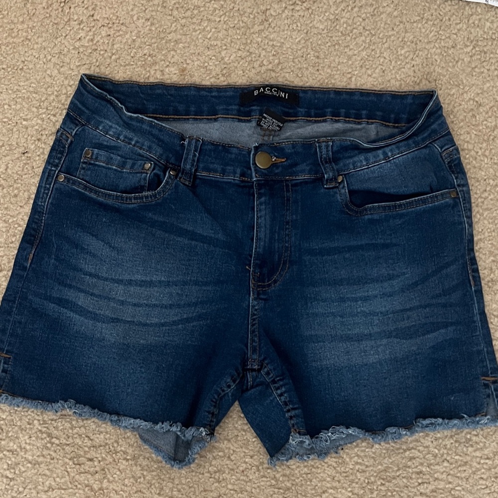 Baccini Blue Denim Shorts
